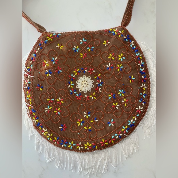 Vintage boho‎ Beaded Purse - Picture 6 of 12